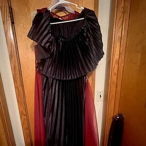 Purple Dress Off Shoulder